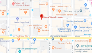 Screenshot of the Barmy Liquors - Retailer Plus location